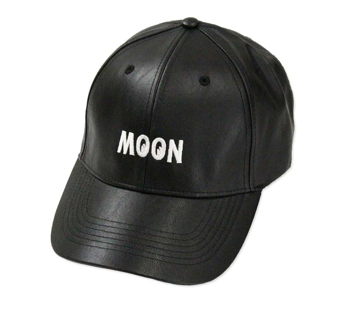 帽子 moon MOON Equipped ツイル フラット バイザー キャップ